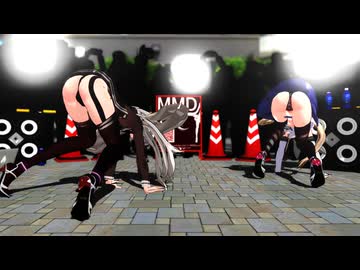祝 おかえりニコニコ動画　【艦これMMD】有明海に島風と天津風でチョコレートクリーム