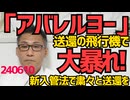 禁錮1年の送還抵抗罪は「アバレルヨー！」失禁しながら大暴れで送還に抵抗する外国人の抑止力になるのか／新入管法施行でパヨの断末魔が心地良い／河野太郎の落ちぶれ方が凄いと話題に 240610