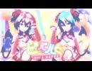 【MMD】 ビバハピ Tda式 テト & ミク