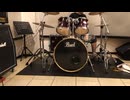 軽度知的障害　練習なし1発撮り　ストリートファイターzero3 豪鬼　bgm ドラム
