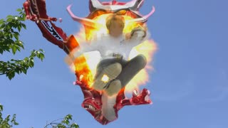 【ドラゴンライダーキック】仮面ライダー龍騎に変身してみた!
