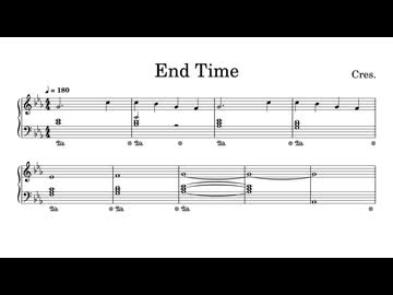 BMS - End Time / Cres. (ピアノソロ)