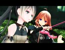 【MMD]　スイカ式ミクとmqdl式IAのSurges 【我が家のボカロモデル】_12