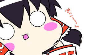 【東方手書きショート】ブチギレ!！れいむちゃん☆3004
