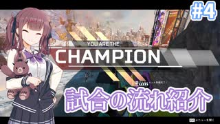 【小春六花と始めるAPEX初心者講座＃4】試合の流れの紹介【夏色花梨】【CeVIOAI】(今回は花梨先輩のみ)