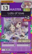 【譜面確認用】 Lots of love MASTER 【オンゲキ外部出力】