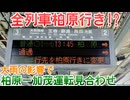 23年台風2号の影響で柏原ー加茂で運転見合わせ！大和路線の状況を見てきた！【台風】【運転見合わせ】【π】