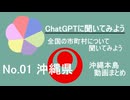 26市町村一気見！【ChatGPT】沖縄本島の市町村について【市町村動画No.01】
