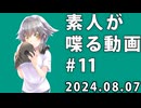素人が喋る動画 #11