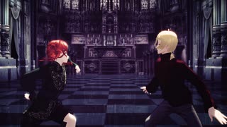 【テンミリMMD】絶え間なく藍色【ブロントとマゼンダ】