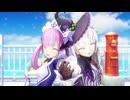 あくシオで「Dive to Blue」【湊あくあ・紫咲シオン MMDホロライブ】
