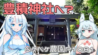 2024年8月8日　農作業日誌P1081　急遽呼び出しで隣町へ行ったので地持院、豊積神社へ行きました
