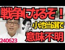 蓮舫推しの作家さん「小池都知事で戦争になるぞ！」それって頭が弱い人らが「イラク派遣で」「米軍基地移転で」「集団的自衛権で」「陸上イージスで」戦争になるぞ！って言ってたのと一緒だよね240623