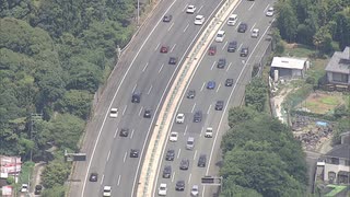 九州道下りで２０キロ超の渋滞発生　下りは１０日１１日が混雑ピーク　