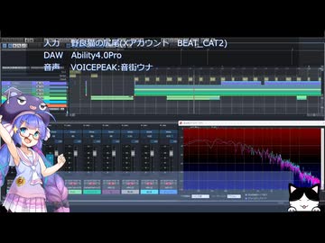 初級者DTMerの自作曲19　家猫の大冒険　～不安な夜～