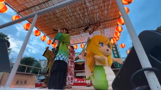 【ブルーシートが】神田明神納涼祭り邪神ちゃん音頭