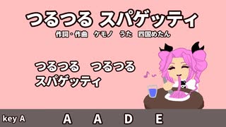 つるつるスパゲッティ_四国めたんオリジナル曲