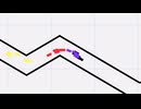 2Dのレースゲームを学ぶAIくん達