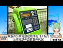 【動画News】現在の公衆電話総数は約11.0万台…公衆電話の設置数の状況(2024/08/15)