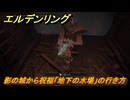 エルデンリングDLC　影の城から祝福「地下の水場」の行き方　＃６６　【ELDEN RING】