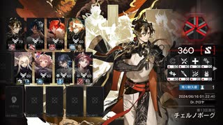 【危機契約#1】「第13区跡地」評価値360クリア記録【アークナイツ】