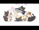 【APヘタリア】ねこたりあでてってってパンパン【手描き】