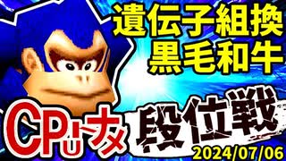 【段位戦】64スマブラCPUトナメ実況 [2024/07/04]【第十四回初段戦】