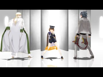 【MMD刀剣乱舞】SCREAM【前田藤四郎・大典太光世・富田江】