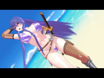 対魔忍MMD 【水着】秋山凜子　KILLER B