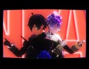 【MMD刀剣乱舞】右に曲ガール / 水心子・清麿【疑似二人用カメラ配布】
