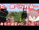 【Minecraft】食物連鎖の頂点に立ちたい#1【ゆっくり実況】