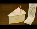 友人の誕生日に送った動画[ショートケーキの作り方]