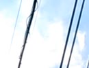 青い空に見惚れていた