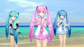 [MMD]ポンプ長式ミク 素足版『プラチナ』-shin'in future Mix