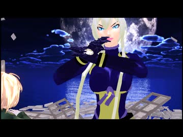 【ジャンル混合MMD】デーモンロード【魔砲使い黒姫・ターニャ・アルベド】