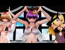 【東方MMD】東方３魔女で「メロメロイド」1080P