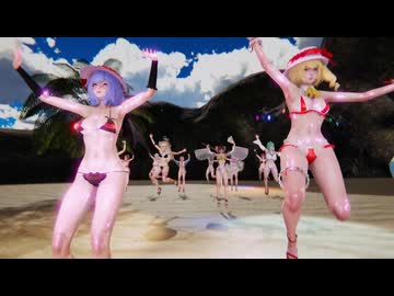 【東方MMD-R15】幻想郷メンバーで「きょうもハレバレ」【紳士向け】
