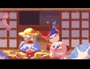 カービィたちのアニメを描いたよ！(茜ちゃんもいるよ！)【イラストメイキング】
