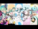 【6曲マッシュアップ】『グリーンライツ・セレナーデ』×『オツキミリサイタル』×『ローリンガール』×『パーフェクト生命』×『すろぉもぉしょん』×『みんなみくみくにしてあげる♪』+α【VOCAMASH】