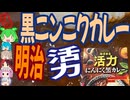 フルーティーな濃い味カレー-明治めざめる活力にんにく黒カレー[世界のグルメを食べ尽くせ！]