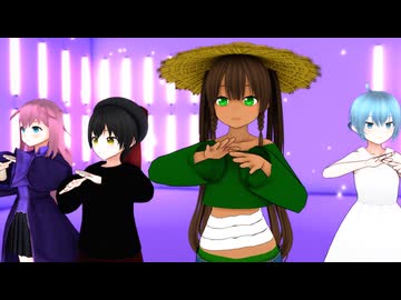 【オリキャラMMD 少年少女大戦】 ハッピーシンセサイザ 【PAPOP】