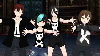 【オリキャラMMD 少年少女大戦】からくりピエロ 歌：レイジ(CV：セイセイ)【Aurocks】