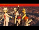 【オリキャラMMD 少年少女大戦】 Rock with you 【４６１サーカス団】