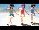JSミニスカとマリンルック
