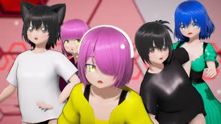 【MMD】コテキャラでCarry Me Off【セイセイ生誕祭２０２４】