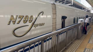 東海道新幹線 N700S系 ひかり 東京駅入線