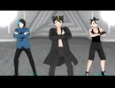 【オリキャラMMD 少年少女大戦】 唱 【ブラックウルフ】