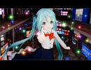 【3DCG】髪と服の衝突に勝利したヴィブロス勝利モーション【ロンスカあぴミク】