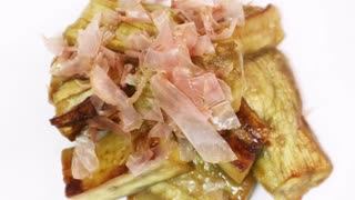 香ばしい焼きナス（お弁当のスキマを埋めるもう一品）