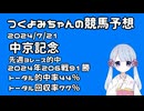 【2024中京記念】つくよみちゃんの競馬予想7/21